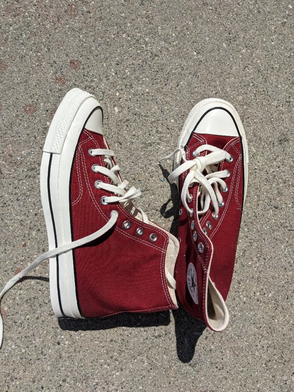 PARK RED/ EGRET Converse ChuckTaylor 70 NEW 9.5 - varvatos all star rare cdg
